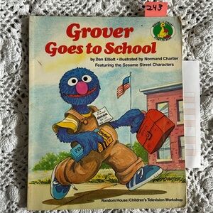 Grover Goes to School Children's Book